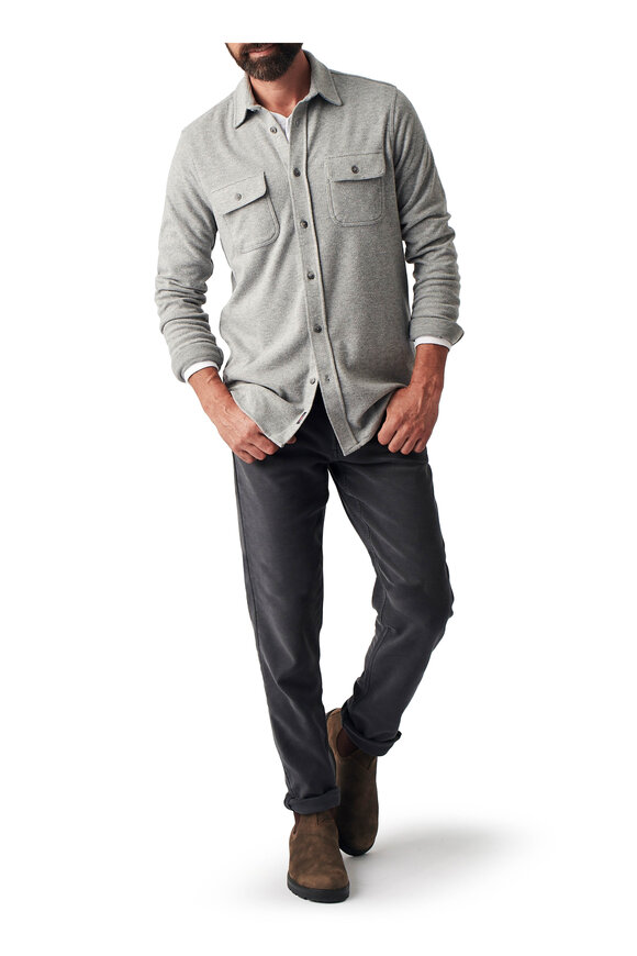 Faherty Brand - Fossil Gray Legend Flannel Shirt 