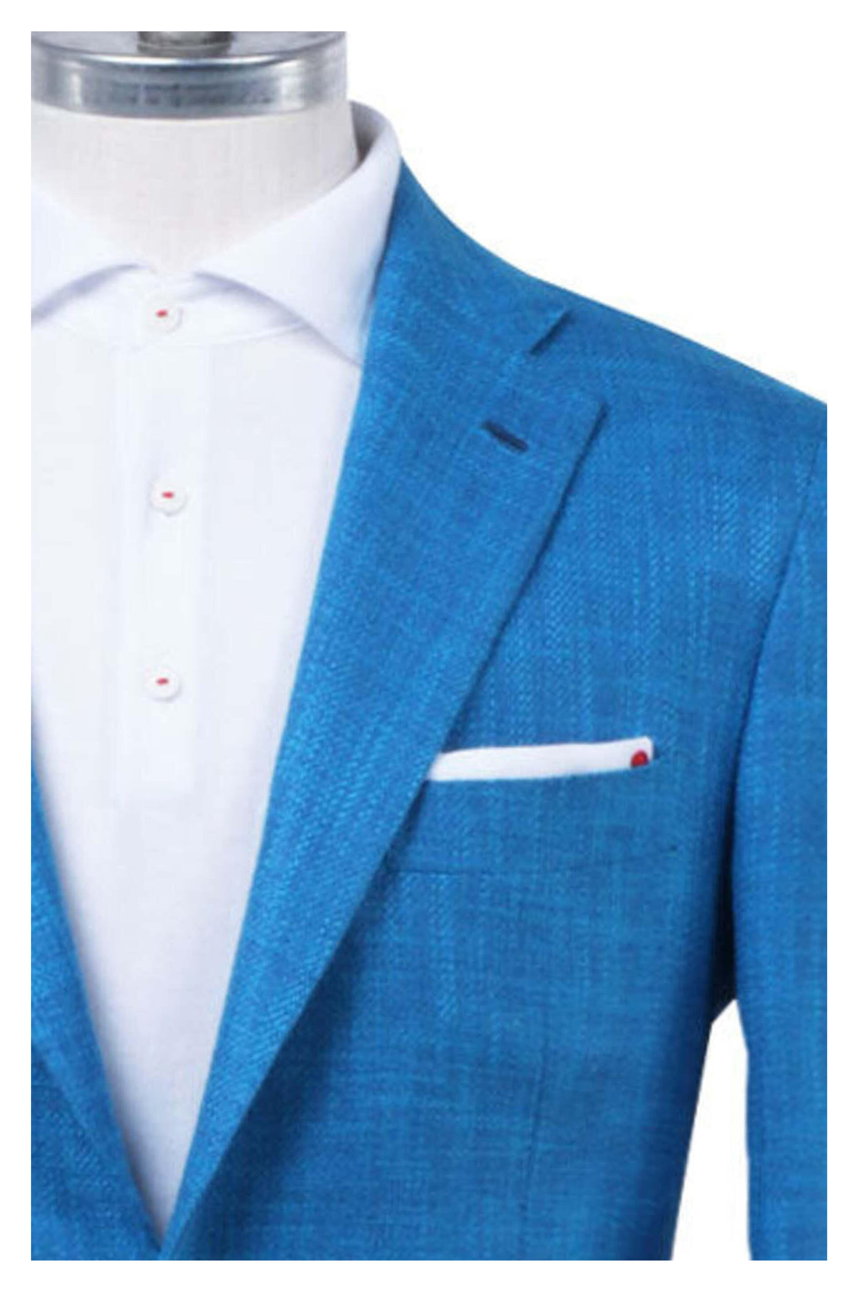 Kiton - Turquoise Melange Sportcoat