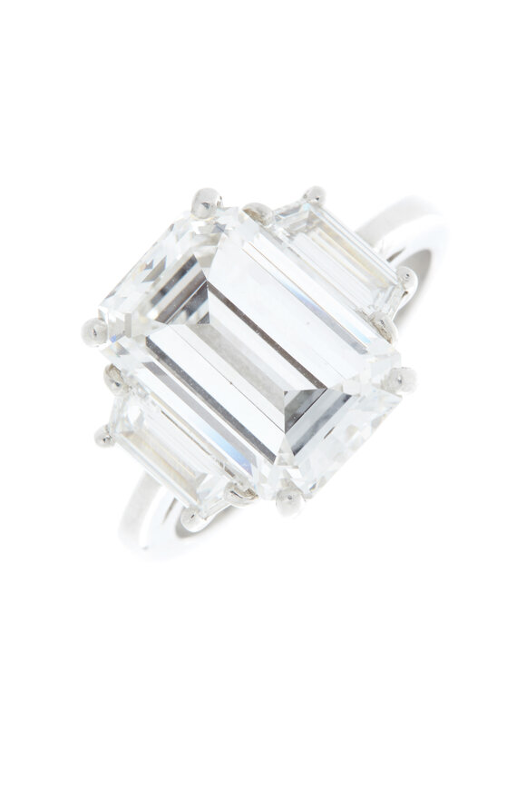 Louis Newman - Platinum White Diamond Ring