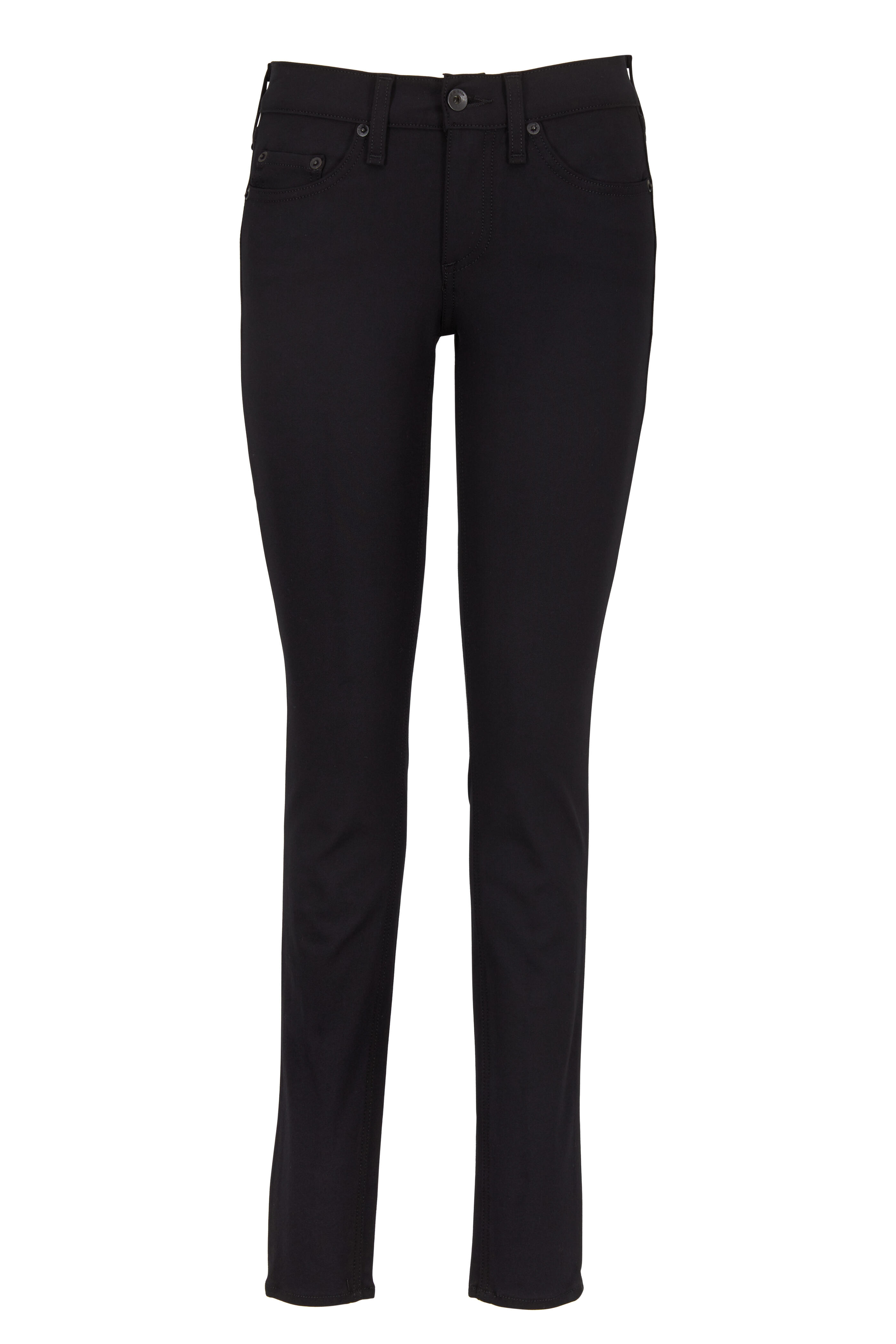 Rag & Bone - Equestrian Wash Skinny Five Pocket Jeans