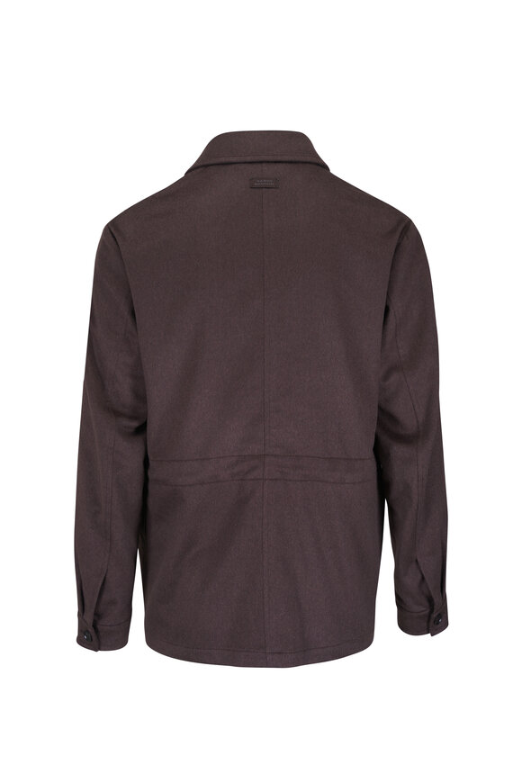 Maurizio Baldassari Safari Brown Cashmere Jacket - view 3