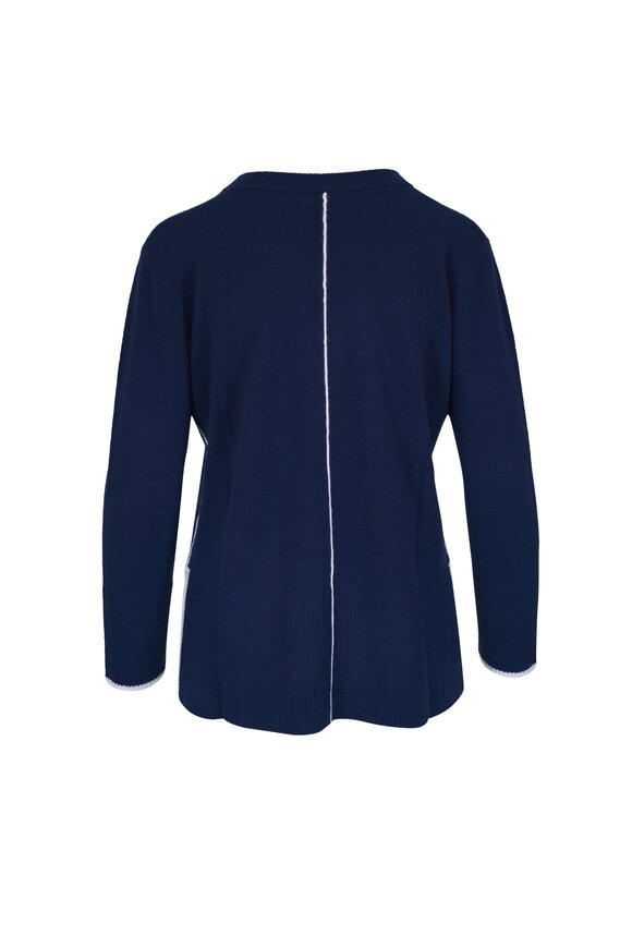 Kinross - Navy Cashmere Sweater