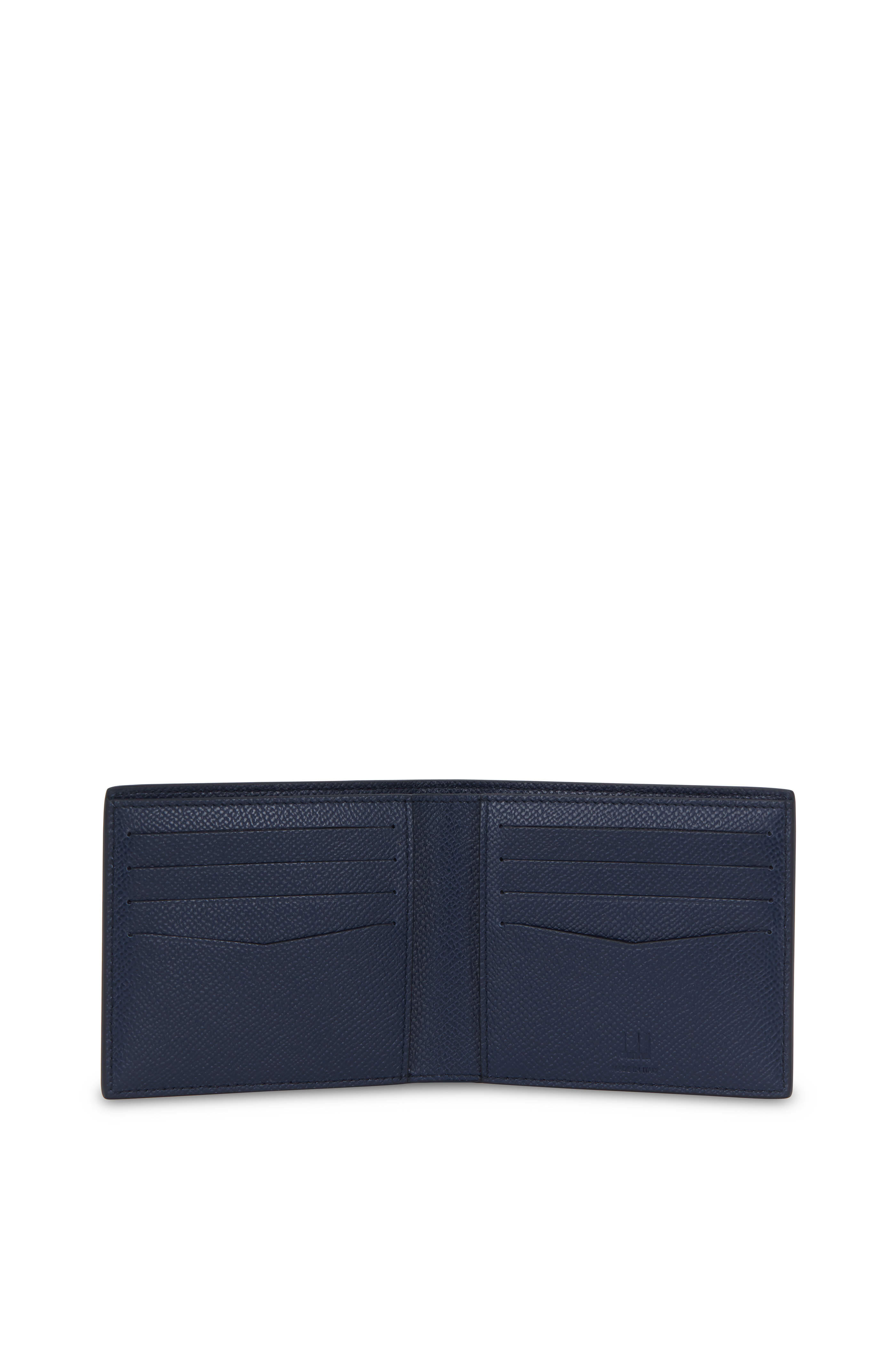 Men's Dunhill Cadogan Leather Wallet - Blue