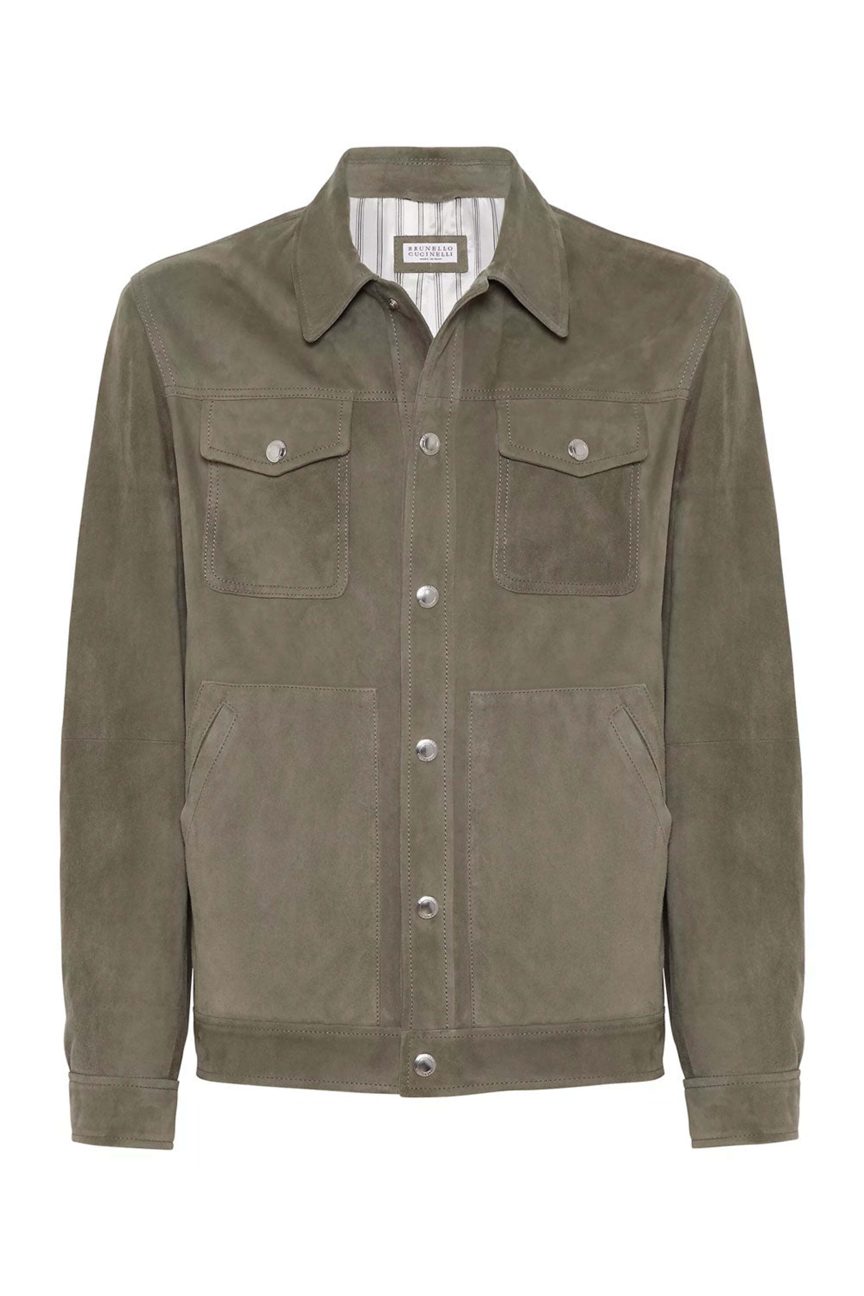 【関税込み】BRUNELLO CUCINELLI Jackets Brunello Cucinelli - Gray Deconstructed Cashmere Jersey Jacket