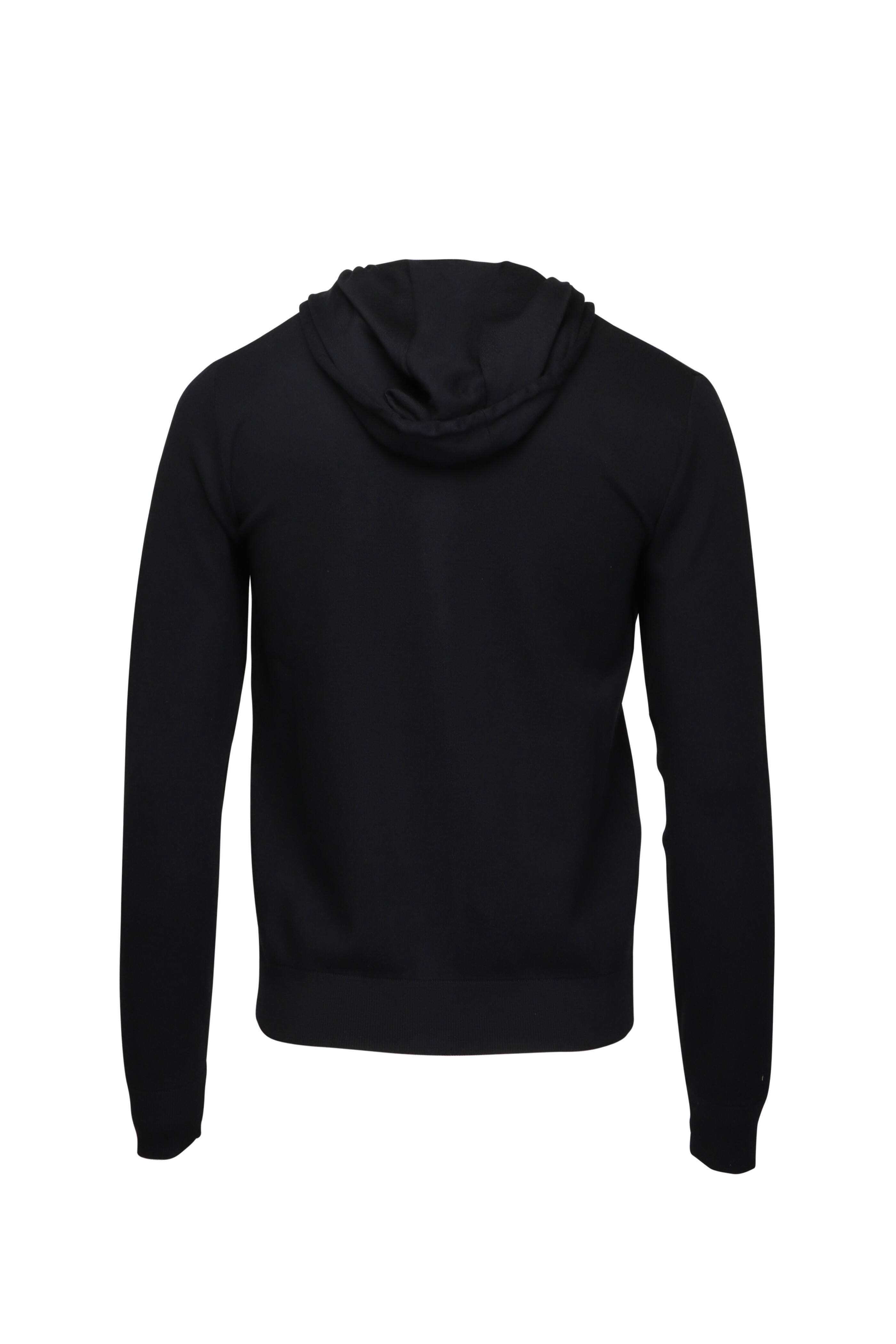 Isaia - Black Full Zip Hoodie