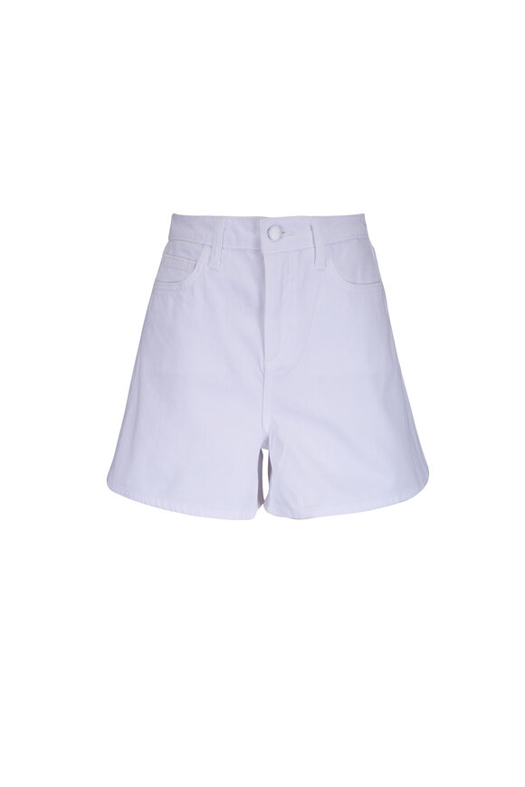 L'Agence Lissania Blanc Jean Shorts - view 1