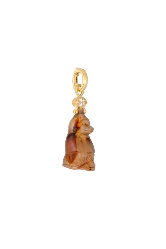 Sylva & Cie Egyptian Baboon Pendant