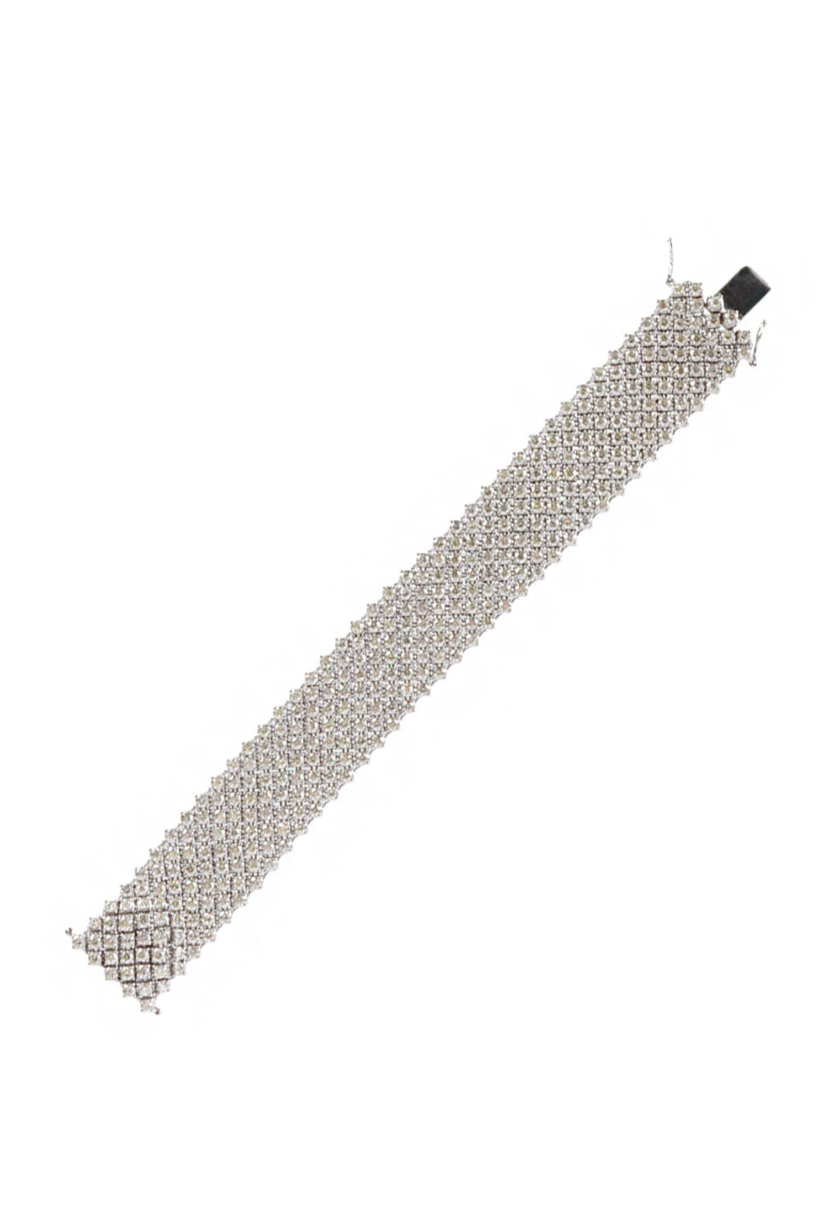 Robin Hancock Fine Jewelry - Five Row Diamond Bracelet
