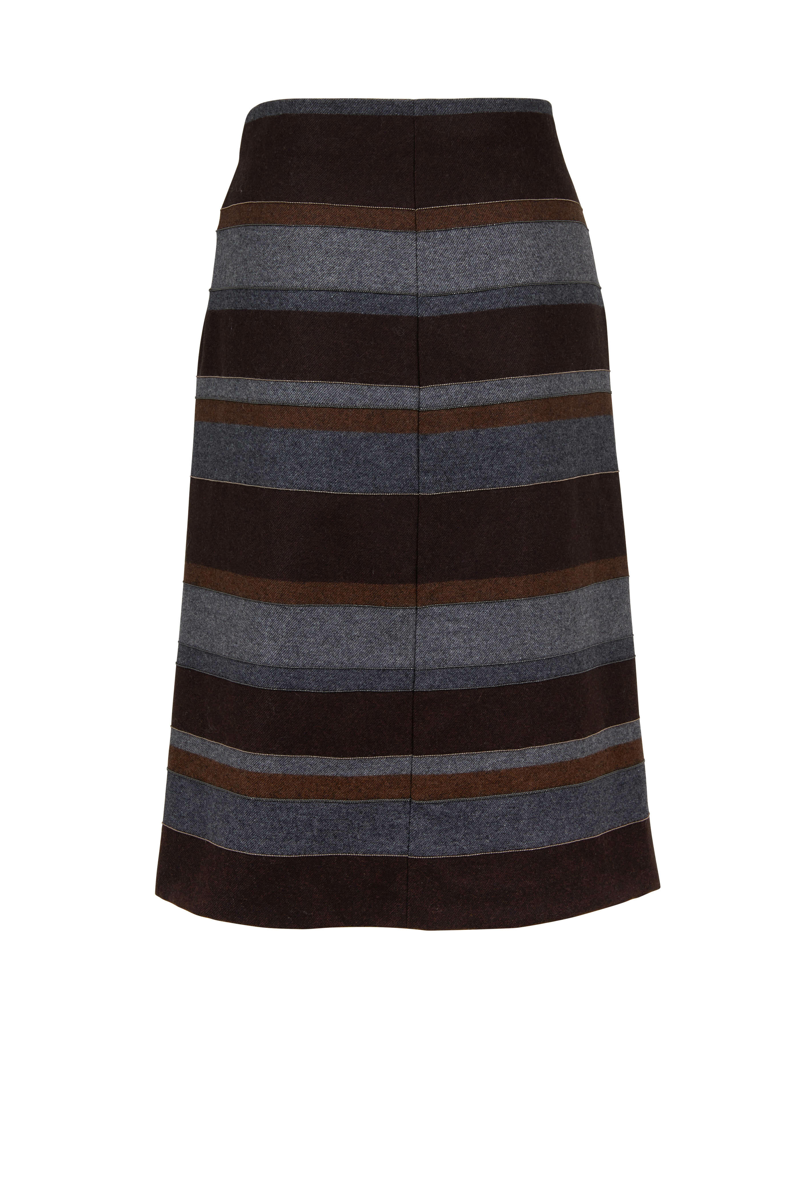 スカート BRUNELLO CUCINELLI SS25 Skirt Monile (MA782G3818 C001) BRUNELLO CUCINELLI SS25 Skirt Monile (MA782G3818 C001