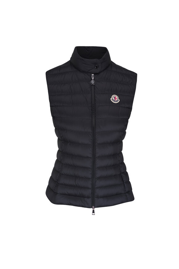 Moncler Igens Black Down Puffer Vest