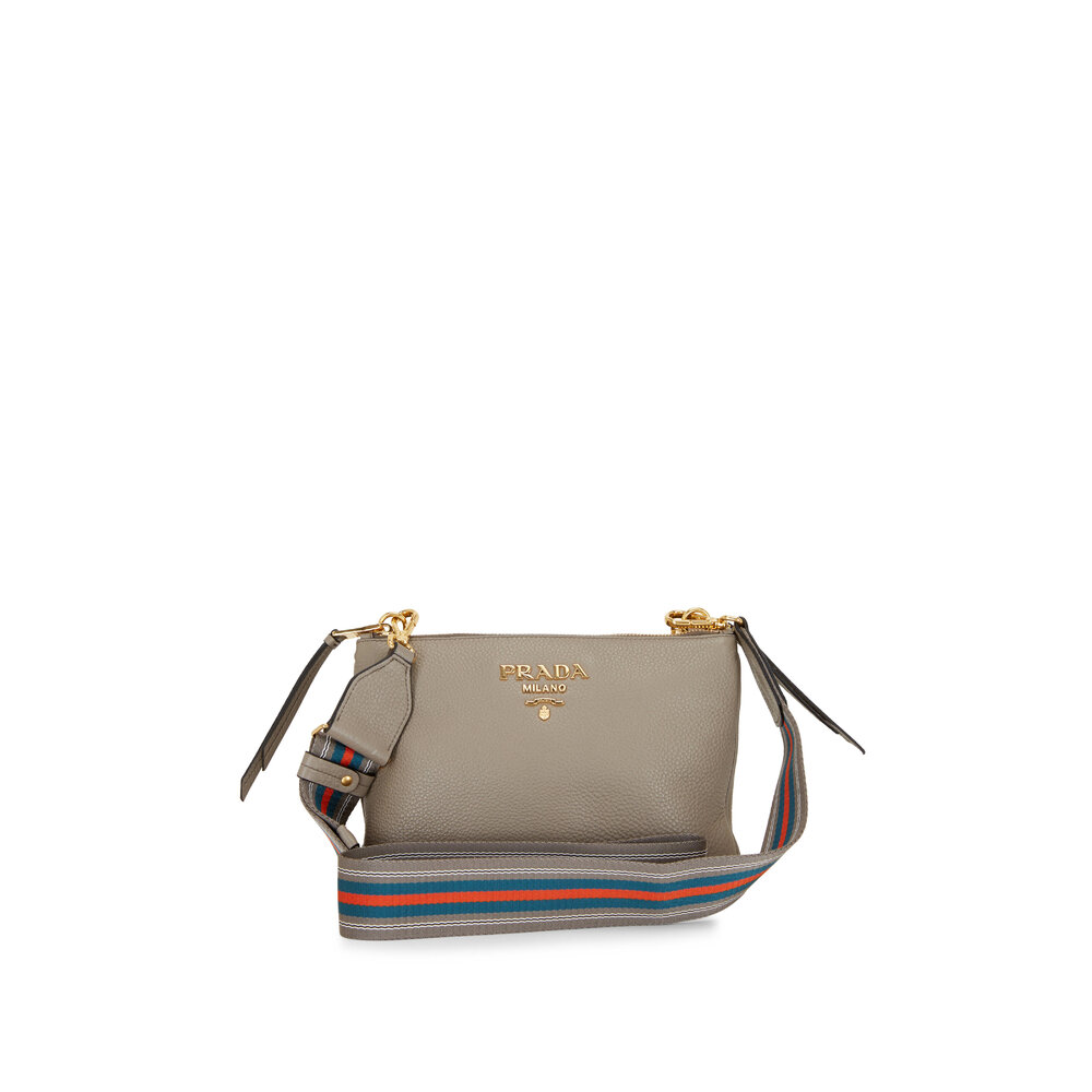【関税込み】PRADA grainy leather crossbody bag 関税込み】PRADA grainy leather crossbody bag