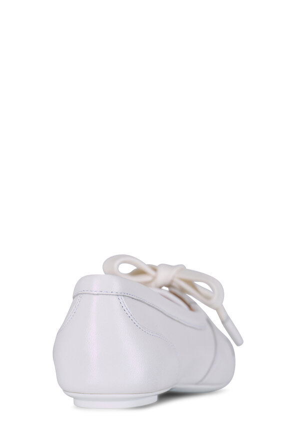 Gianvito Rossi Soft White Sneaker Flat - view 3