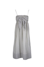 knee length dresses for ladies ISLA COLUMN MIDI DRESS