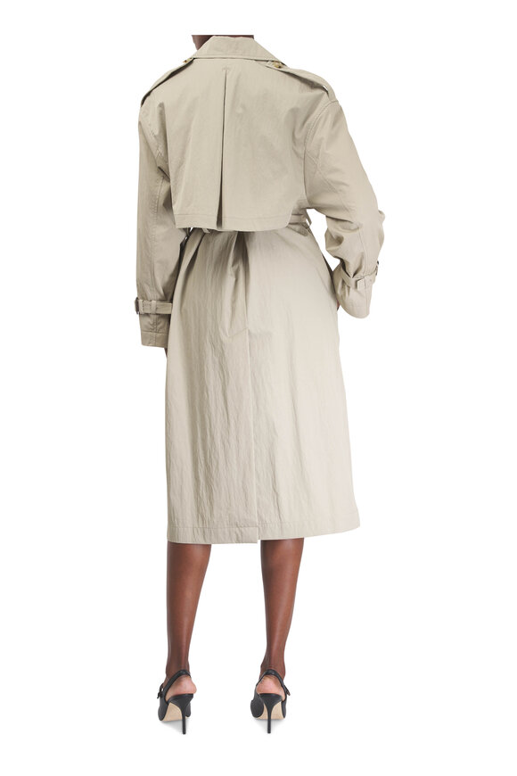 Totême Clay Crisp Summer Trench - view 3
