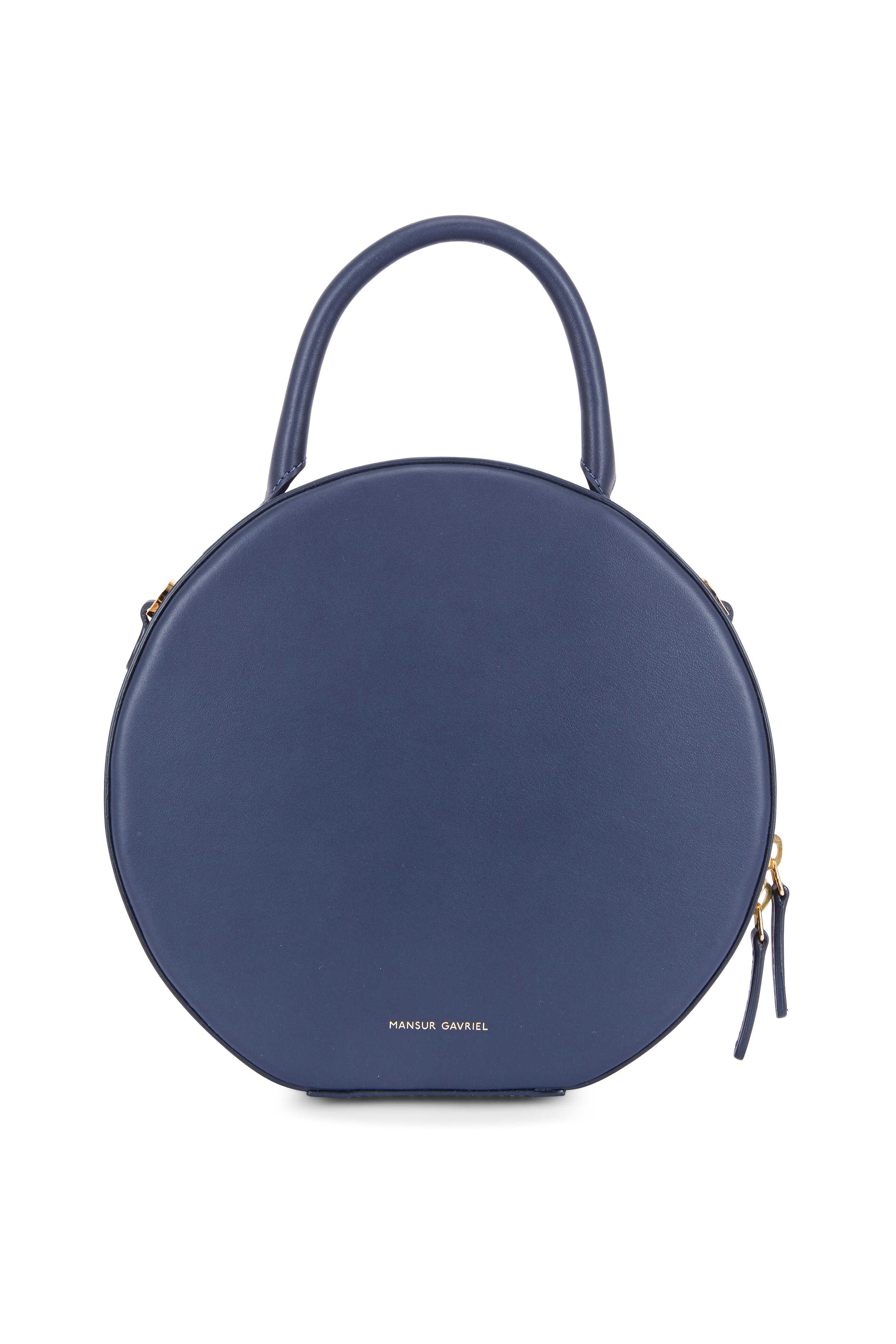 Mansur Gavriel Bucket Bag Royal Blue Leather Crossbody Bag