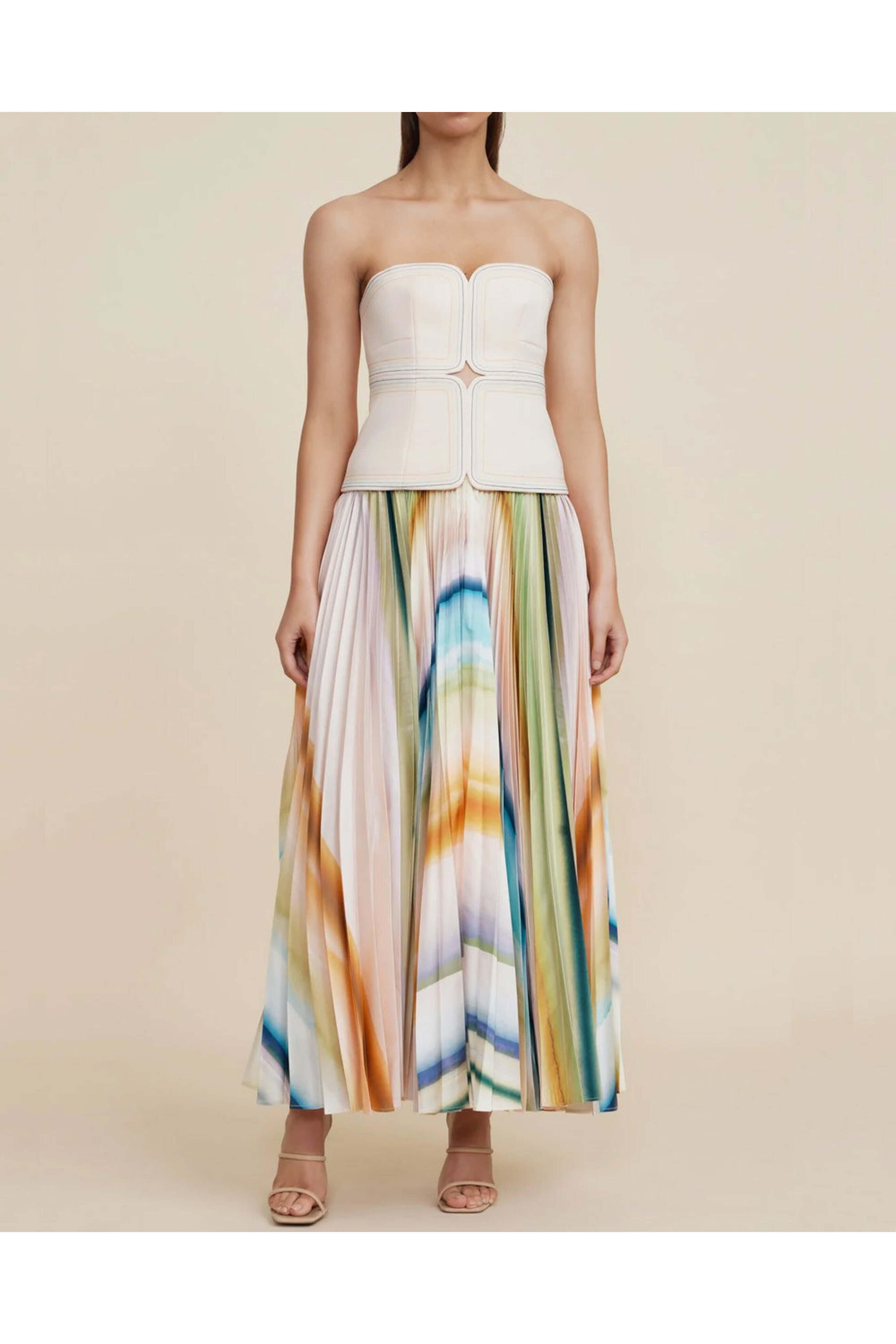 Acler - Watercolor Avonlea Midi Dress