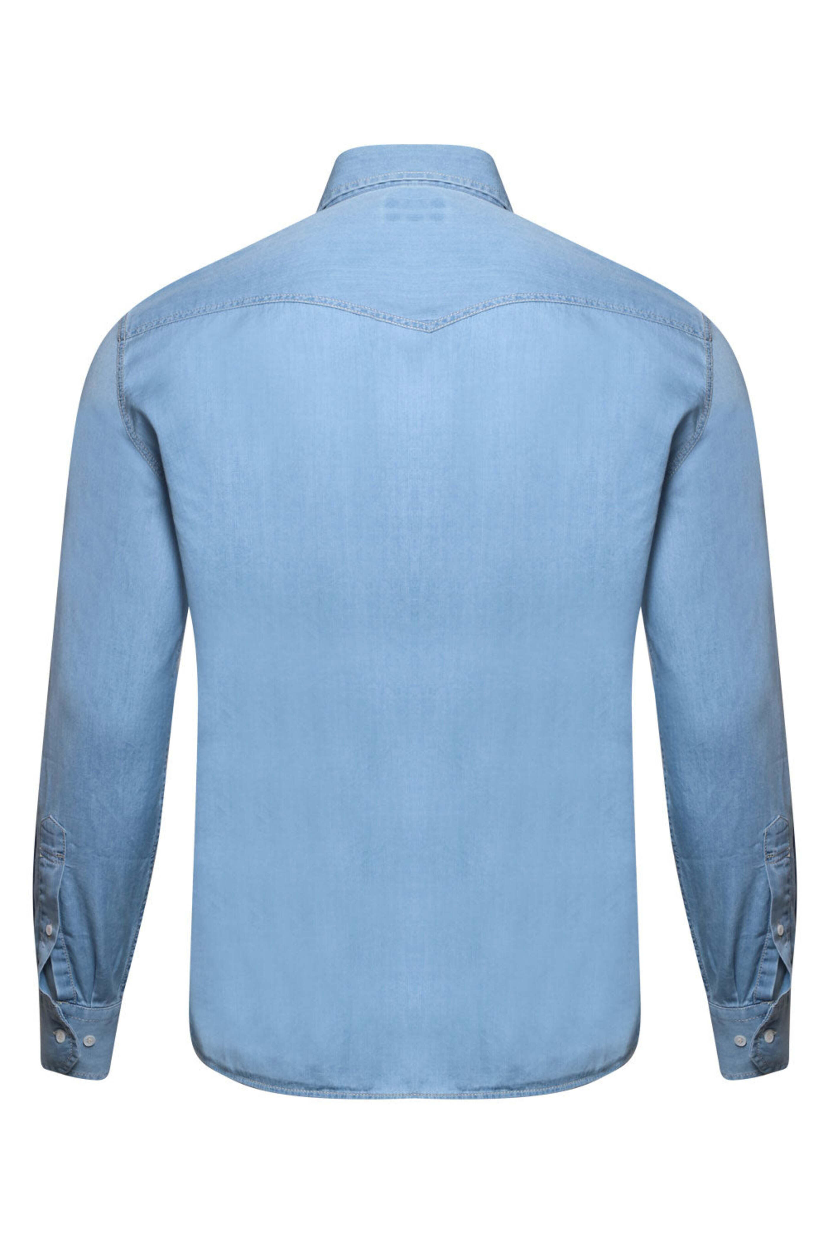 Brunello Cucinelli - Light Wash Denim Sportshirt