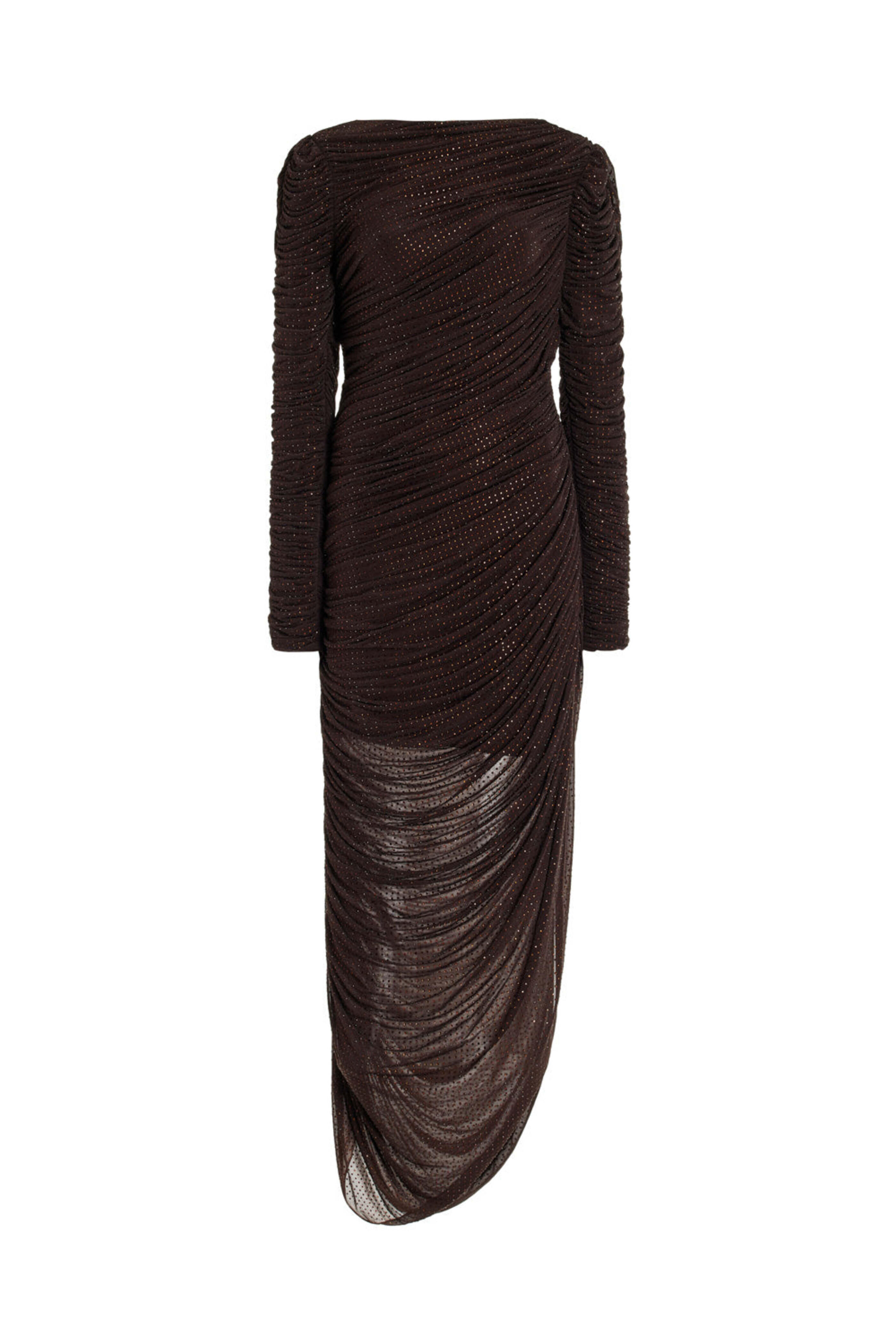 Simkhai - Chocolate Crystal Embellished Sanders Dress