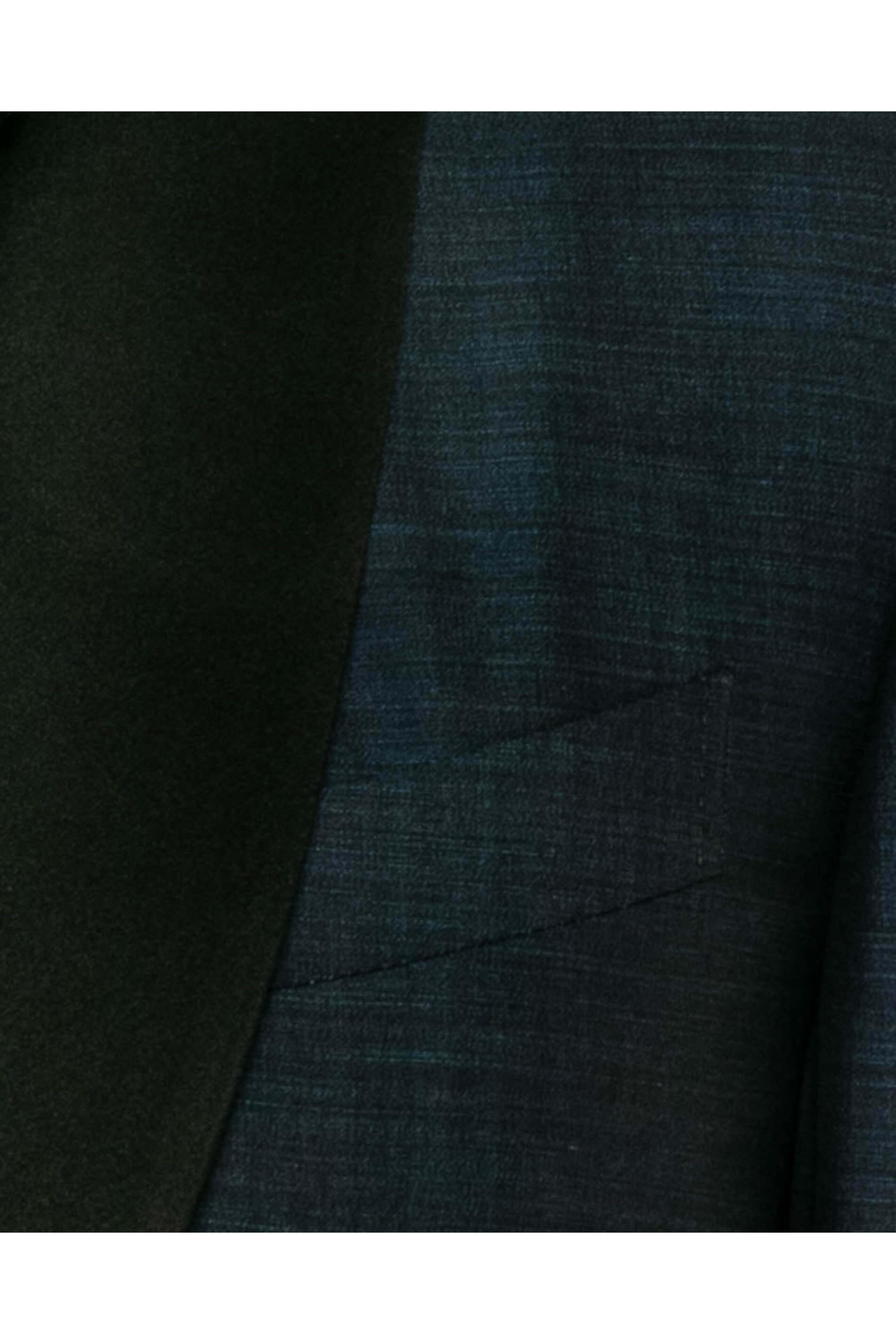 Zegna - Heathered Black with Teal Tuxedo Jacket
