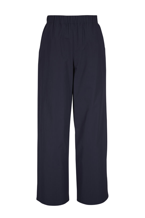 Lafayette 148 New York Riverside Blue Ink Wide Leg Pant - view 1