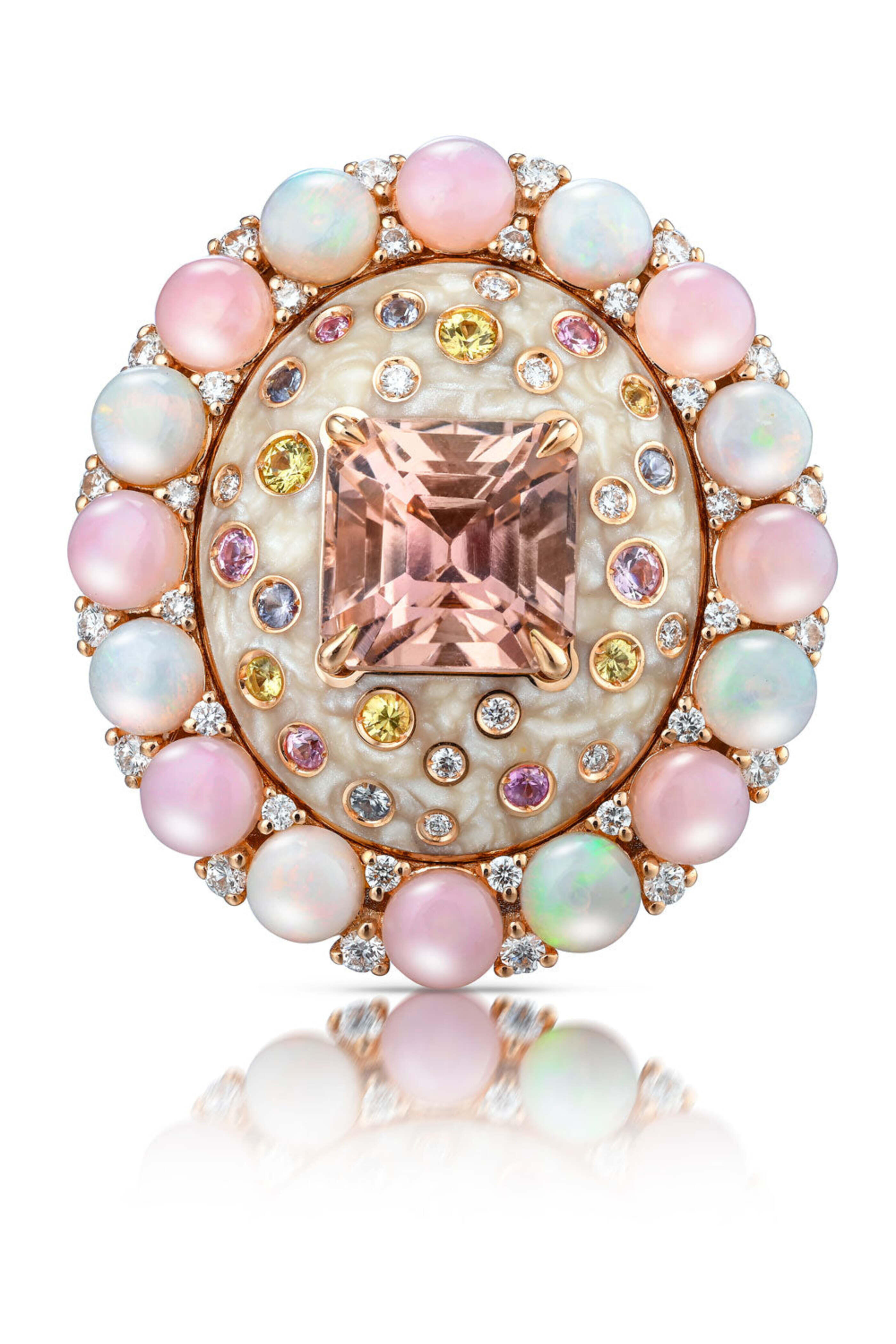 Sarah Ho London - Rose Gold Opera Ring