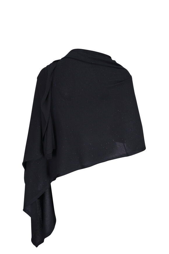 Kinross Black Sequin Wrap - view 2