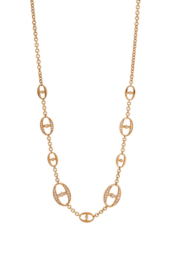 Mariani Maglia Diamond Station Necklace 