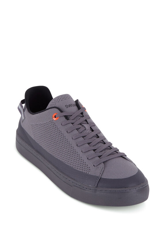 Swims - Breeze Tennis Storm Charcoal & Black Sneaker