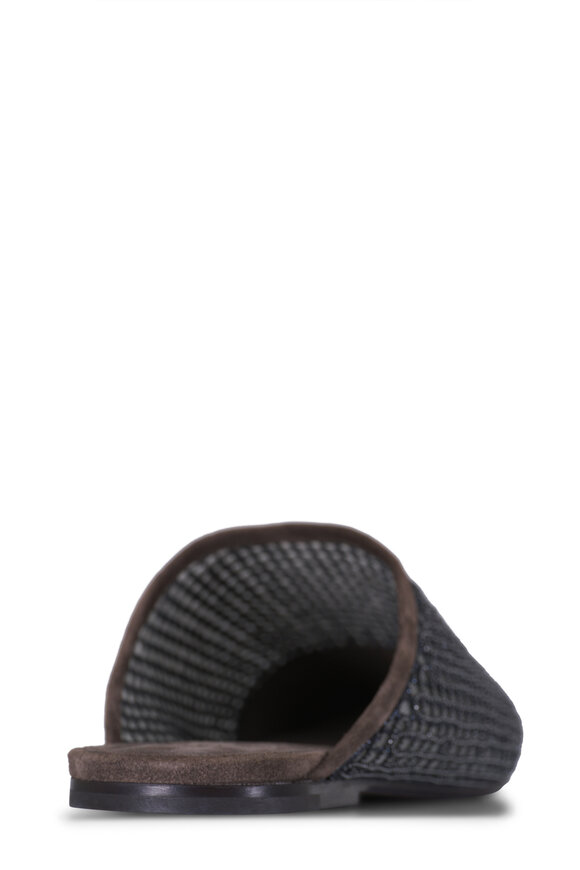 Brunello Cucinelli Monili Grid Mesh Mule - view 6