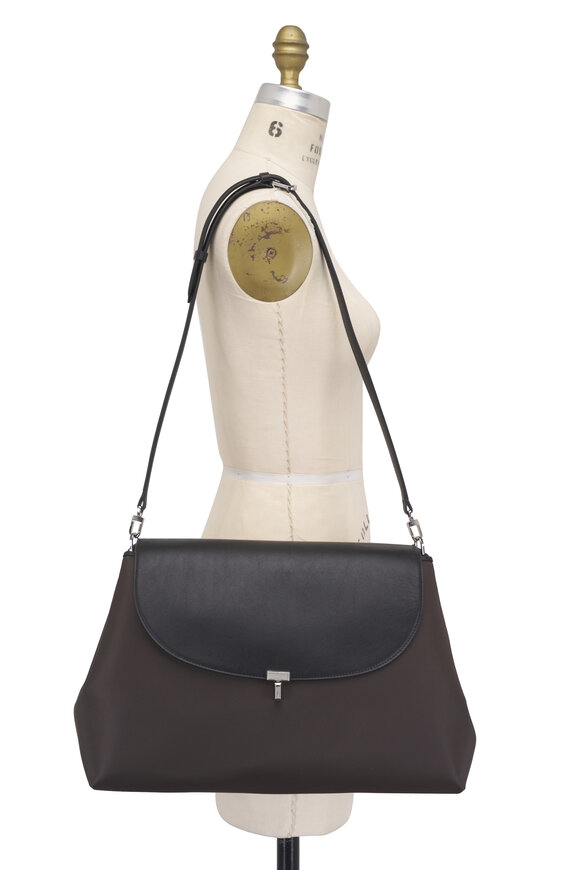 Totême T-Lock Brown Satchel - view 7