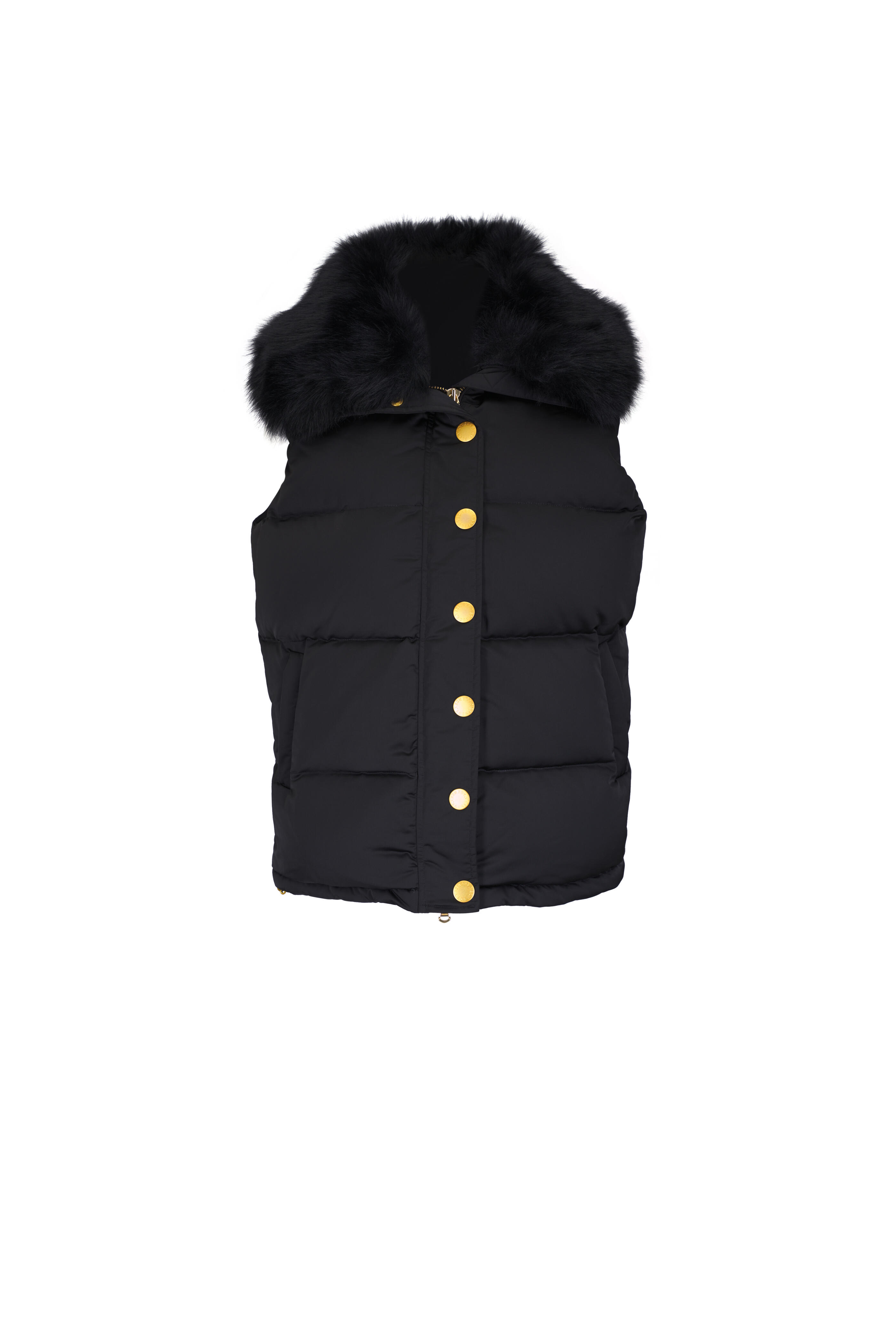 L'Agence - Nalo Black Puffer Vest