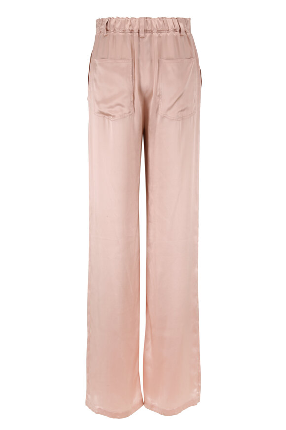 Tom Ford - Sugar Pink Silk Wide Leg Pant