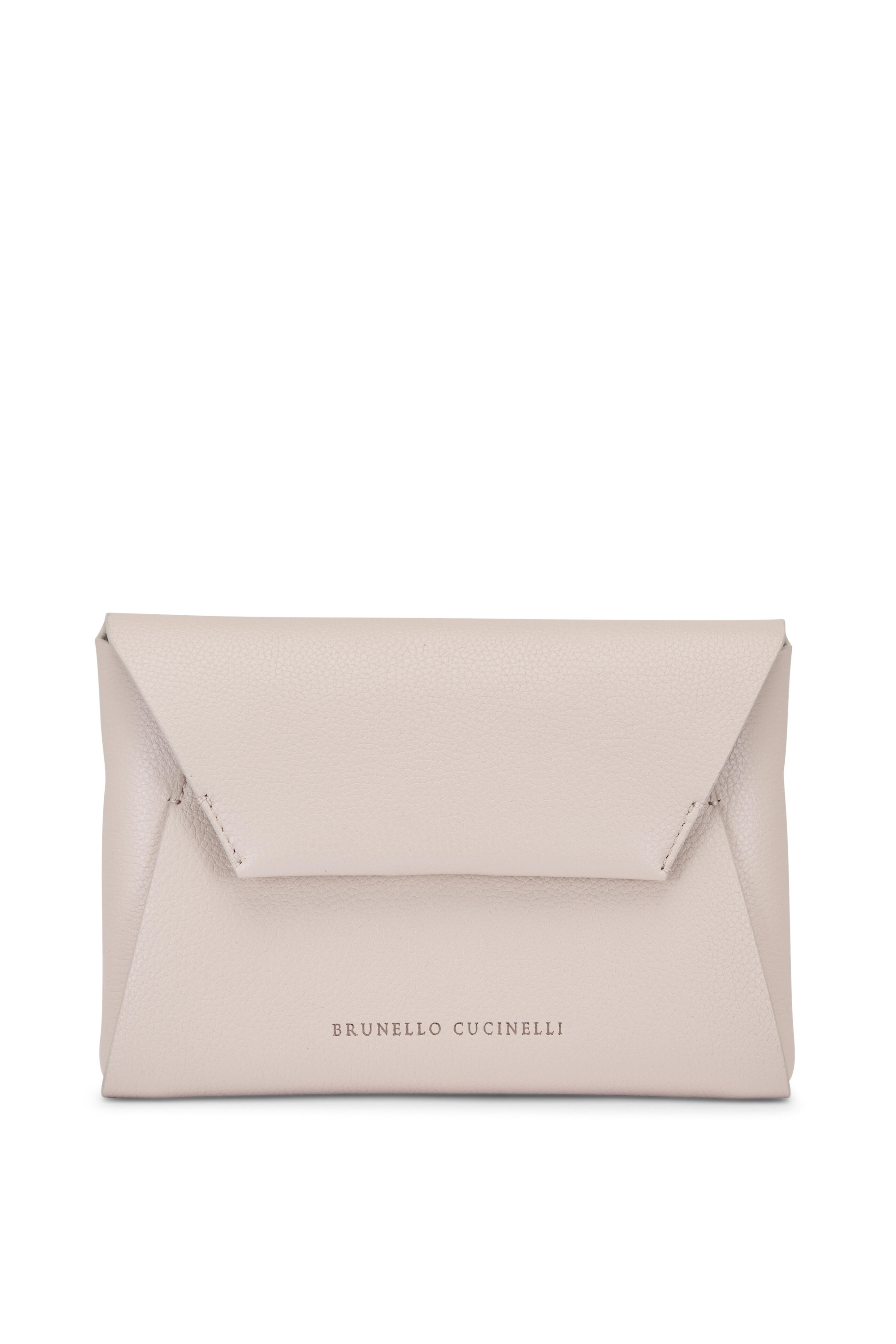 【★エレガント★】Brunello Cucinelli ☆ ポーチバッグ ☆エレガント☆】Brunello Cucinelli ☆ ポーチバッグ