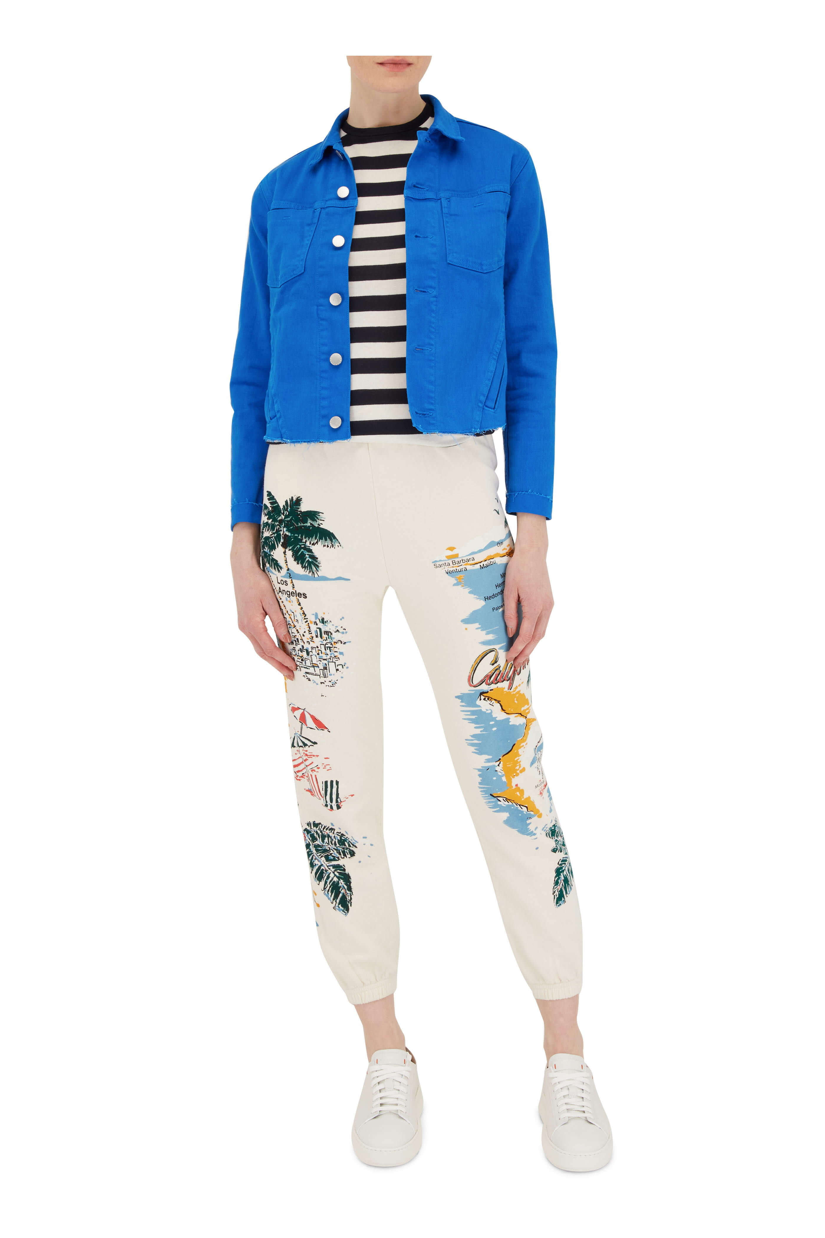 Mother - Seemless Lounger Ankle California Coast Sweatpant