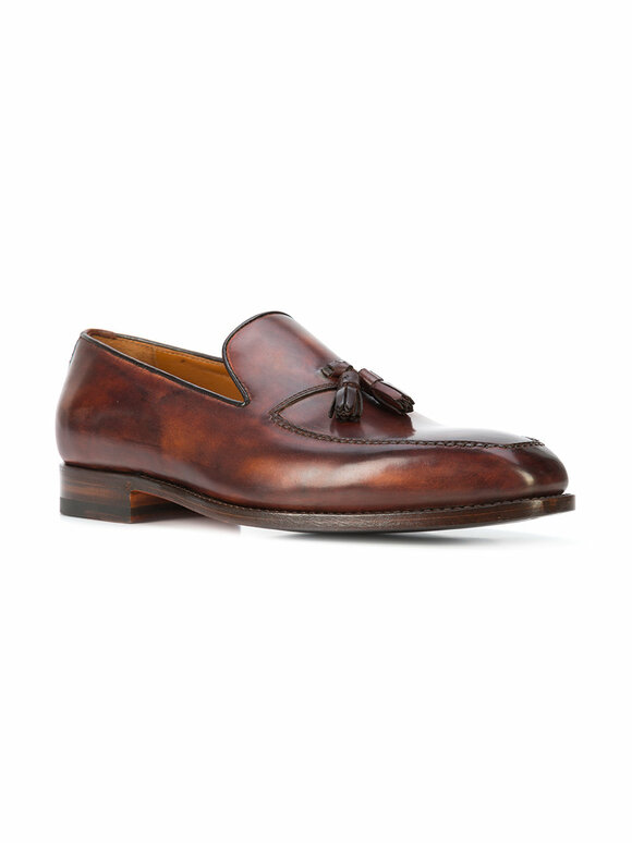 Bontoni - Giovanni Wood Leather Loafer
