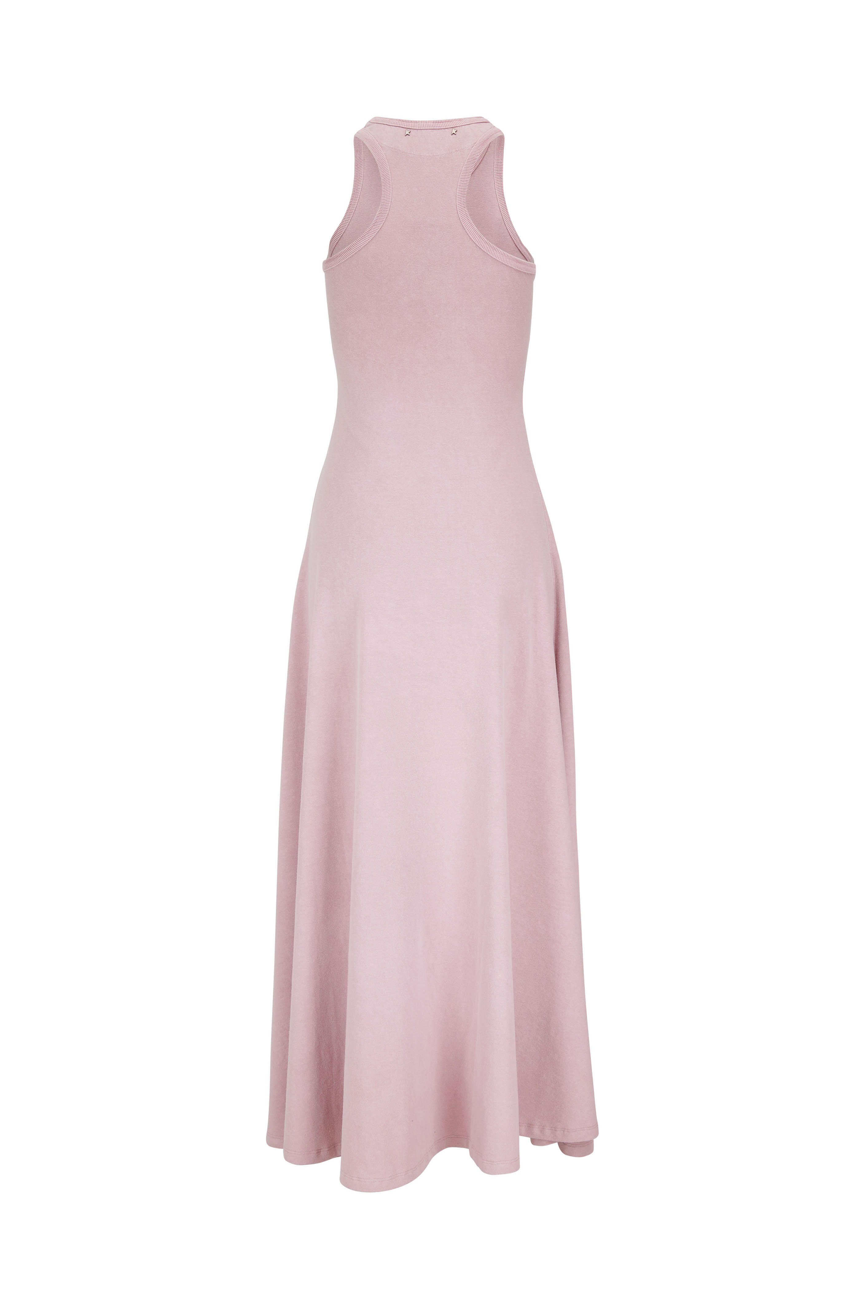 Golden Goose - Elena Woodrose & White Tank Dress