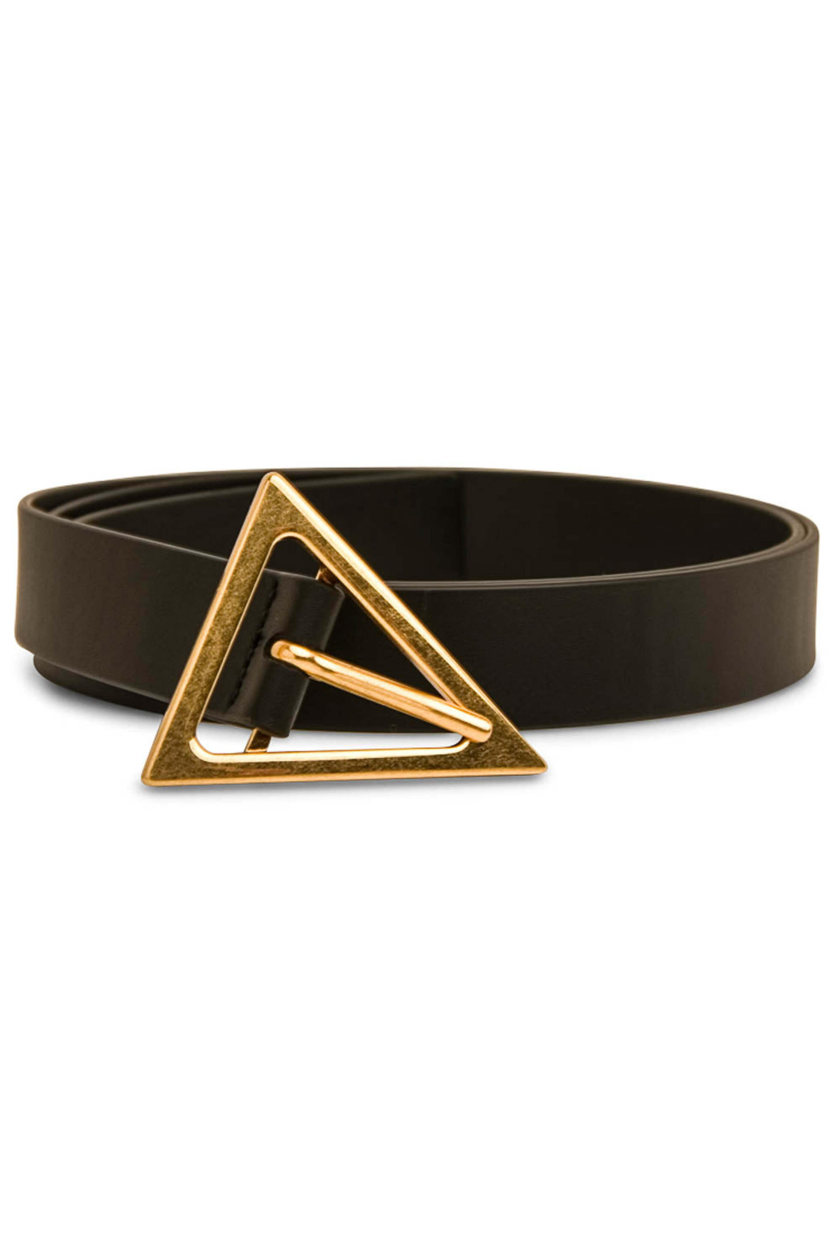 Bottega Veneta - Slim Calfskin Belt in Black