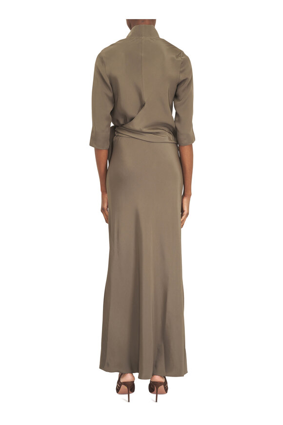 Peter Cohen Fern 4 Ply Silk Blouse Dress - view 4