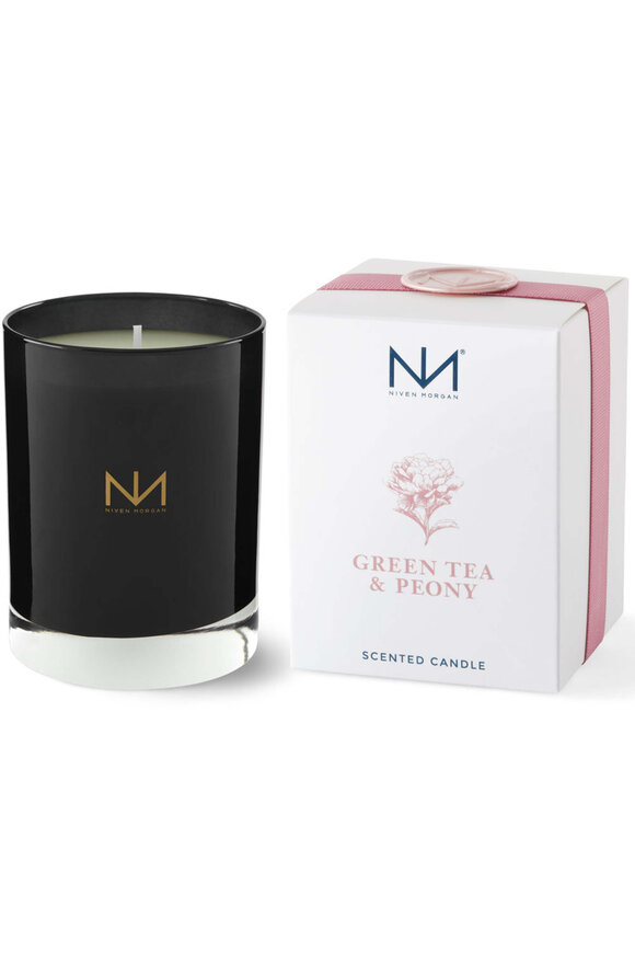 Niven Morgan Green Tea & Peony Candle - view 1