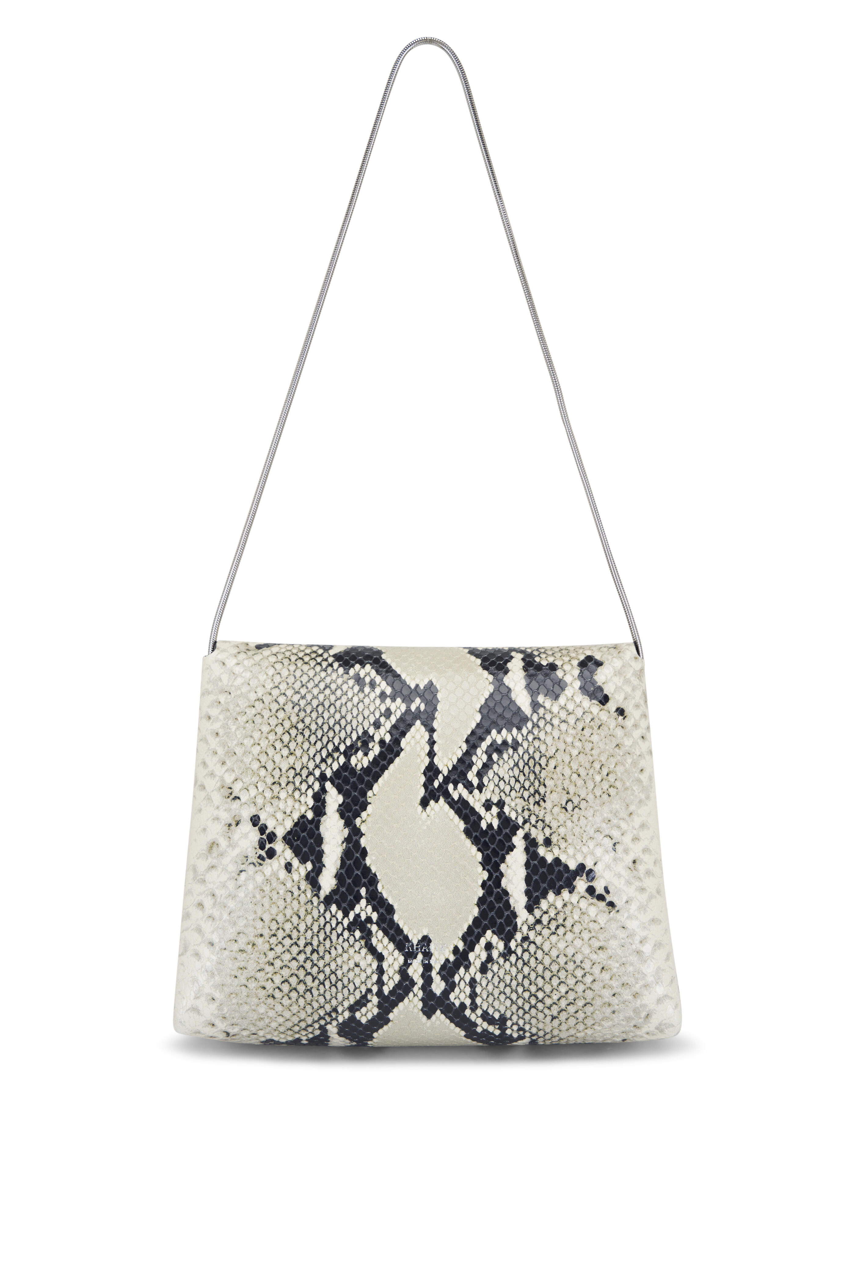 Khaite - Bobbi Python Embossed Leather Shoulder Bag