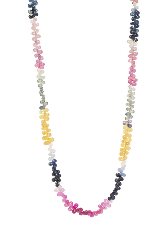 Cristina V. Multicolor Sapphire Necklace