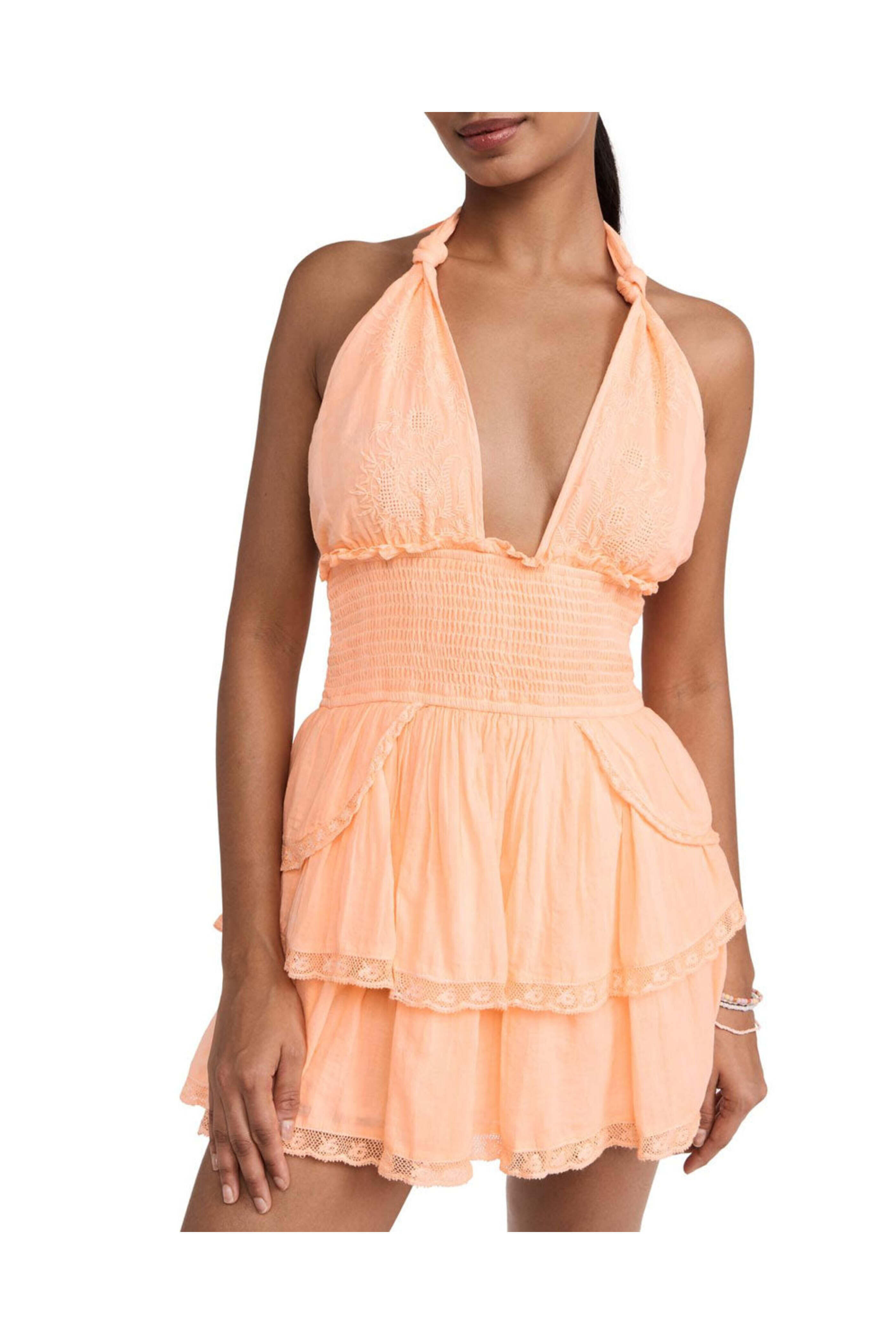 Loveshackfancy - Marigold Deanna Halter Dress