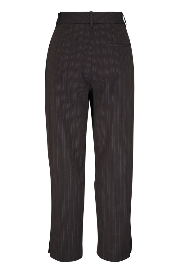 TWP Roberts Dark Brown Stripe Pant - view 2
