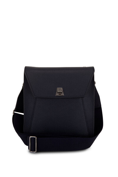 The Row - Navy Blue Leather Medicine Pouch | Mitchell Stores