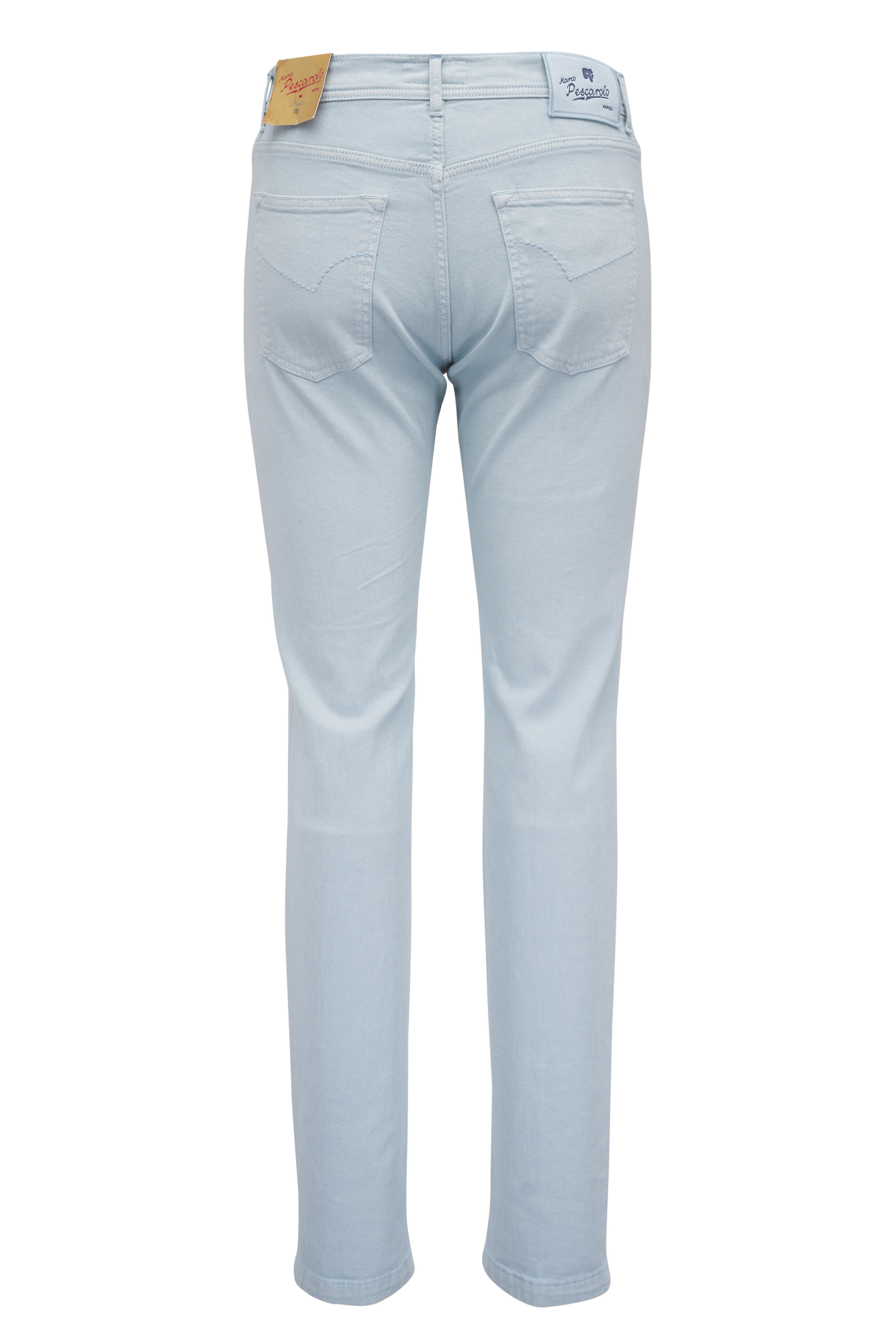 Marco Pescarolo - Sky Blue Five Pocket Pant