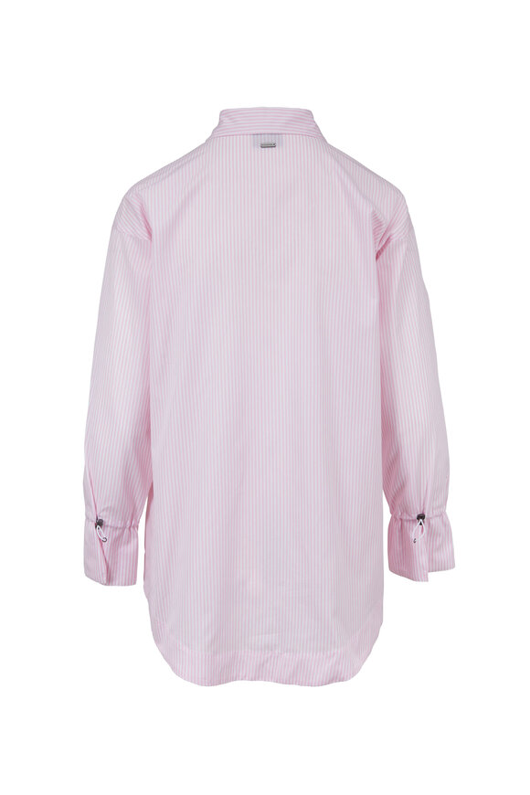 Bogner - Sophie Pink & White Striped Cotton Shirt