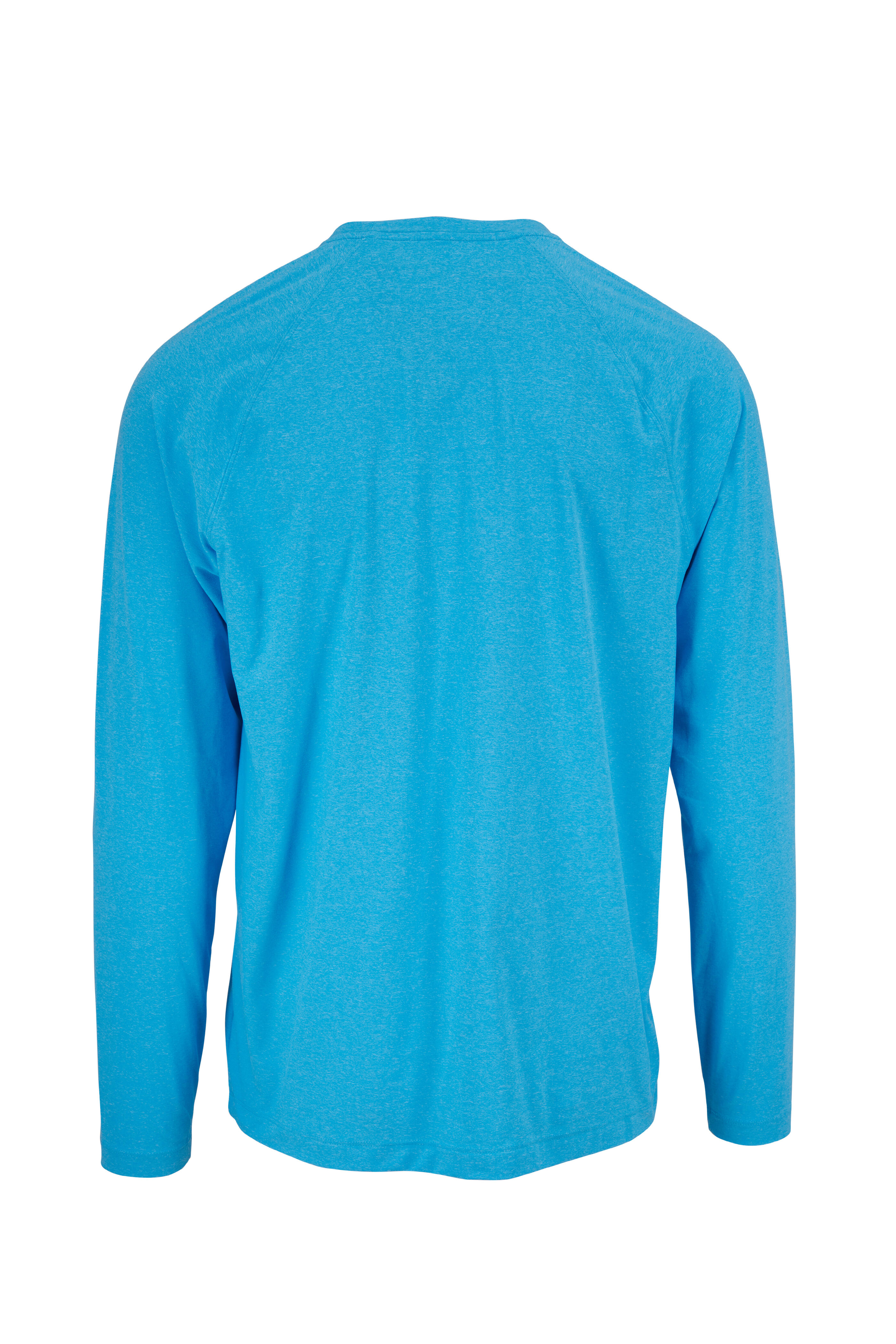 Rhone Apparel - Reign Teal Long Sleeve Crewneck