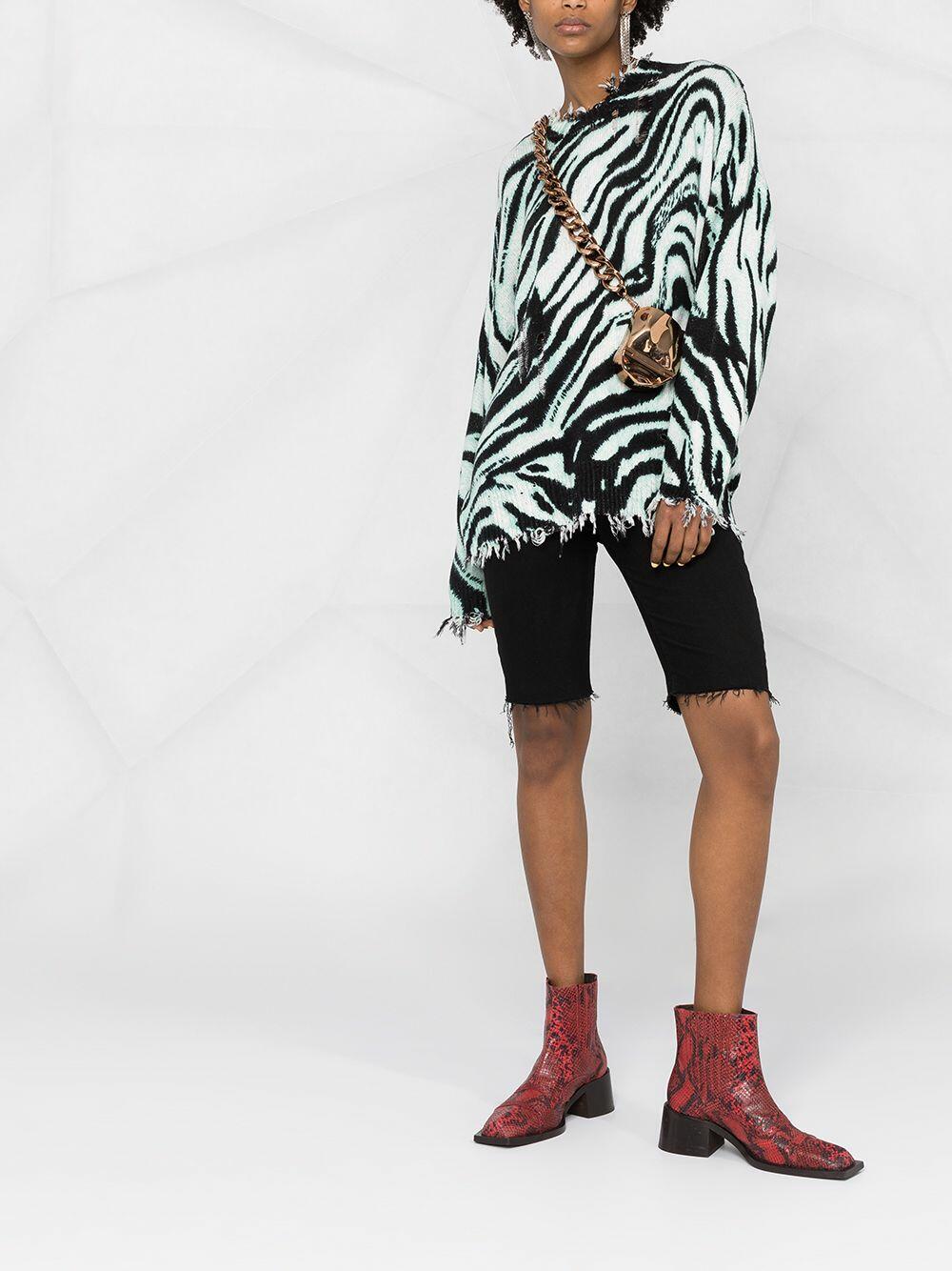 Totem Zebra Crewneck XLサイズ　レッチリ　ゼブラ Red Hot Chili Peppers Totem Zebra Crewneck スウェット 未使用