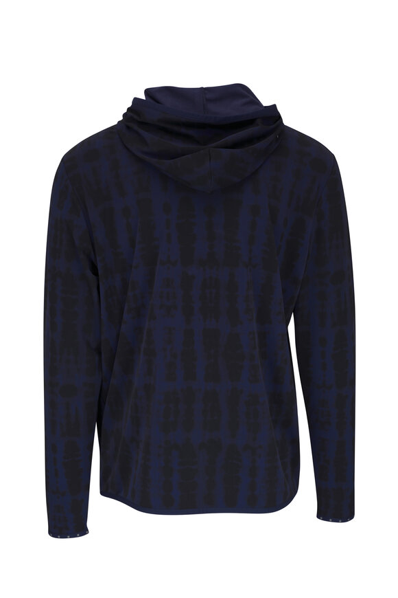 Greyson - Shibori Colorado Maltese Blue Hoodie