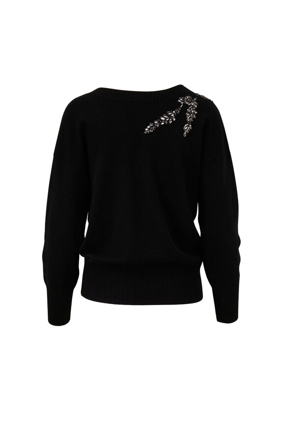 Eric Bompard - Black Cashmere Reversible Sweater
